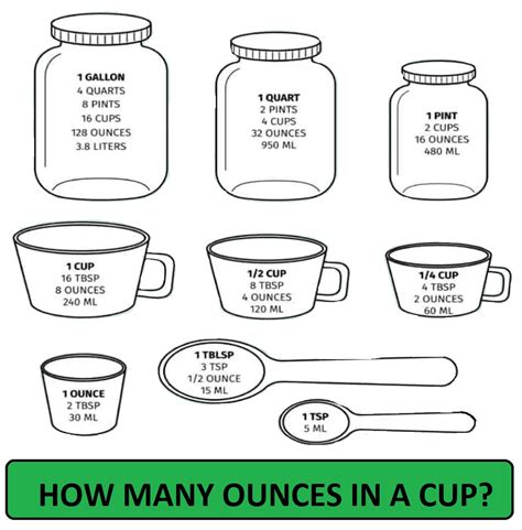 How Many Ounces Are In A Cup? - fixthelife