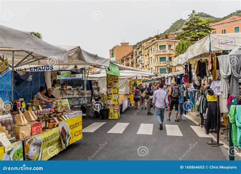 Market Scene in Ventimiglia Italy Editorial Stock Photo - Image of ...