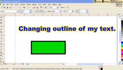 Image result for How to Add Outline around Text in CorelDRAW