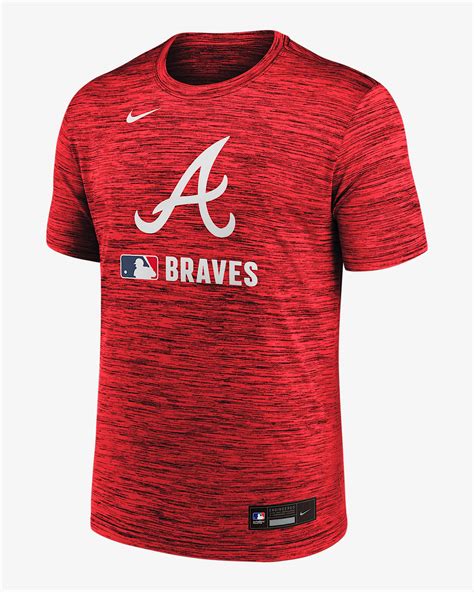 Playera Nike Dri-FIT de la MLB para hombre Atlanta Braves Authentic ...
