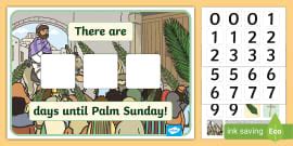 Good Friday Countdown Display Poster (teacher made) - Twinkl