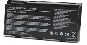 Wefly BTY-M6D Laptop Battery Compatible for MSI GT60 GX60 GT70 GT660 ...
