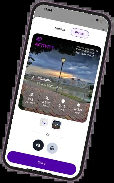 ACTIVITY App - Transform Your Steps Into Charitable Donations