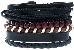 Fashion For Sure J048 Friendship band leather bracelet Boys & Girls ...