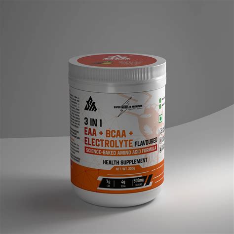 3 in 1 EAA + BCAA Electrolyte Lemon – Super Muscles Nutrition