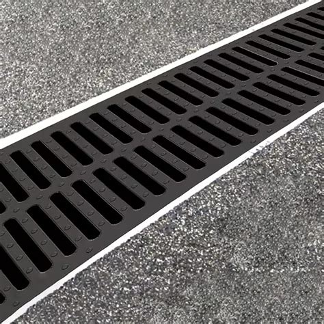 Amazon.com: Jievmrs Trench Drain Polymer Trench Drain Grates for ...