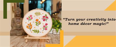 Embroiderymaterial DIY Hand Embroidery Kit for Beginners – Pre-Printed ...