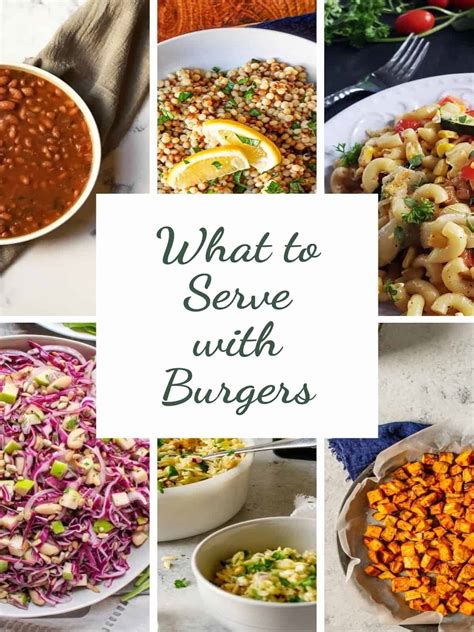 What to Serve with Burgers: 27 Best Side Dishes – Real Food with Sarah