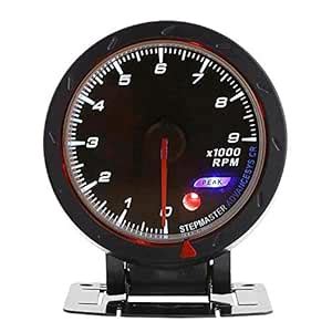 ELECTROPRIME 9000 RPM 3.15inch LED Tachometer, Rev Counter Universal ...
