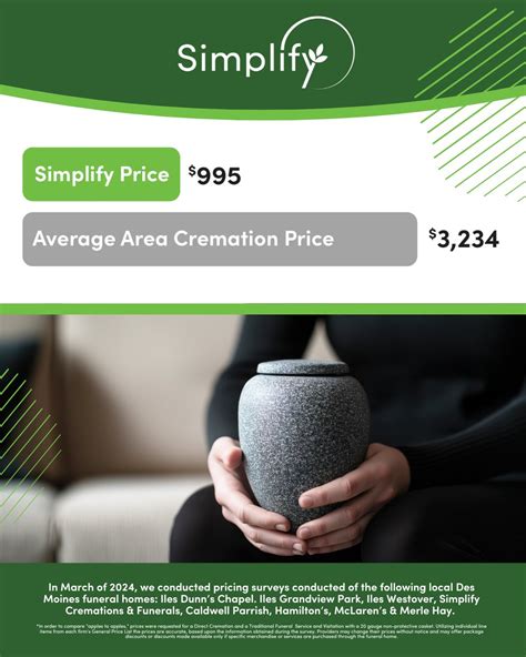 Simplify Cremations & Funerals - Iowa | Des Moines IA