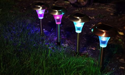 Image result for Color Changing Path Lights