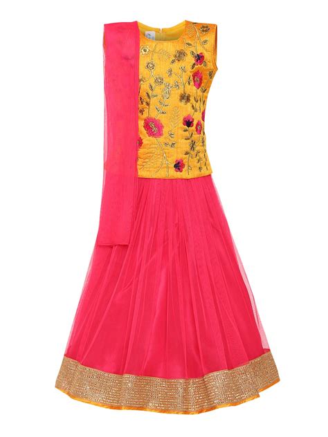 Buy Aarika Girl's net Lehenga Choli at Amazon.in