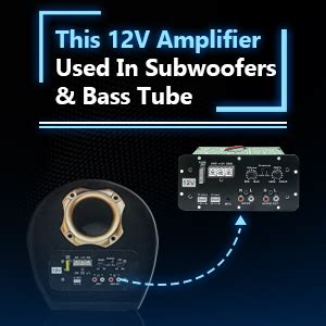 FABTEC 12V Dual Channel 120W Car Multi Channel Amplifier Stereo Power ...