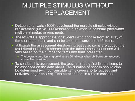 Preference assessment workshop powerpoint | PPTX