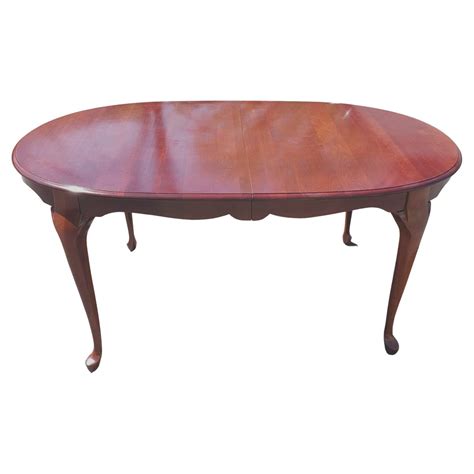 Pennsylvania House Solid Cherry Queen Anne Extention Dining Table For ...