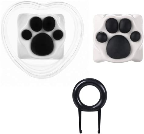 Malygame 2 Pack Cat Paw Shaped Metal and Rubber Keycaps for India | Ubuy