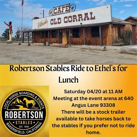Ethel’s Ride , 640 Angus Lane Bakersfield CA 93308, 20 April 2024 ...