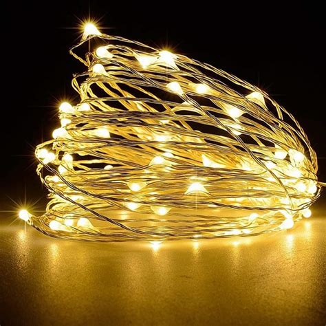 Buy fizzytech 30 LED 3 Meter Copper String Lights – Warm White Fairy ...