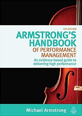 Buy Armstrong's Handbook of Performance Management: An Evidence-Based ...