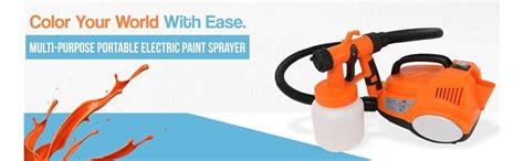 BMS Lifestyle 600Watt Multi-Purpose Portable Electric Paint Sprayer ...
