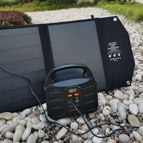 Alpha Digital T101-SP-SET 155-Watts Portable Power Station (1 Solar ...