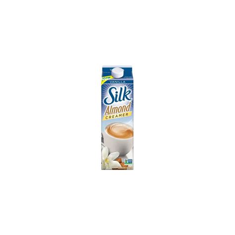 Silk Vanilla Almond Creamer - 32 fl oz (1qt) Bottle | Almond creamer ...