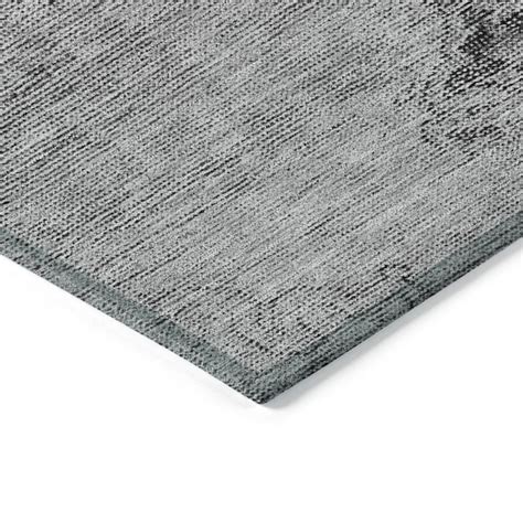 Addison Rugs Chantille 2 X 3 (ft) Gray Indoor/Outdoor Geometric Machine ...