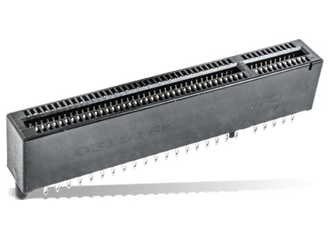 PCIe Gen 2 Card Edge Connectors - Amphenol FCI | Mouser