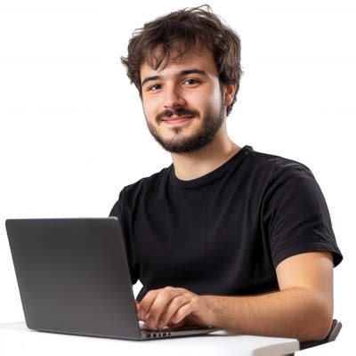 Image result for Computer Student PNG