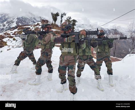 Kashmir, India: January 19, 2022, Poonch, Jammu and Kashmir, India ...