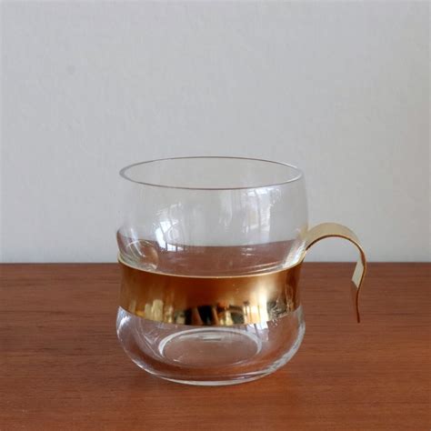 【c6137】ホルダー付きグラス S (GLD) / Paula [iittala / Finland] | 北欧ヴィンテージ雑貨 Prae ...