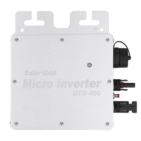 400w Solar Grid Tie Inverter, WiFi Control Mppt Solar Power Grid Tie ...
