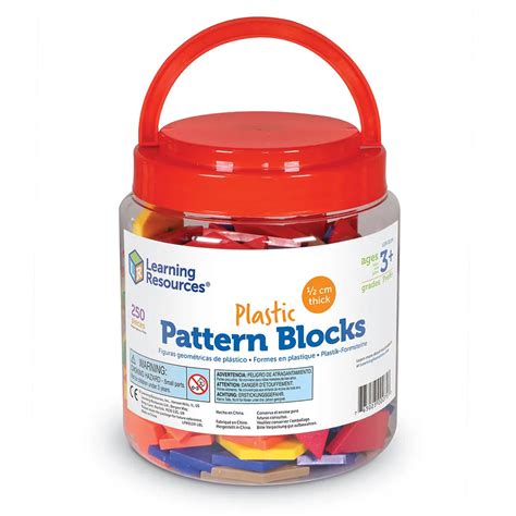 Image result for Plastic Pattern Blocks