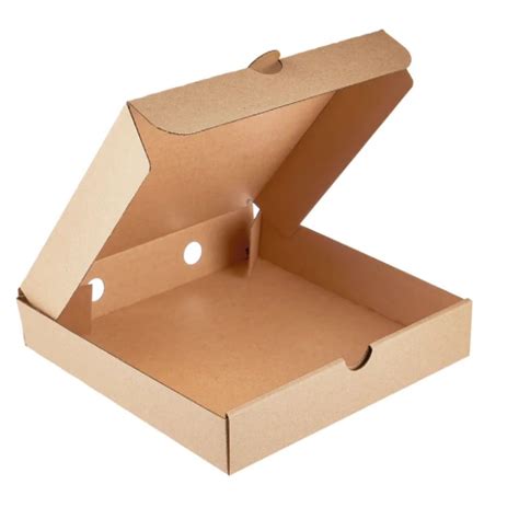 Brown Pizza Box, 28 x 28 cm – JITCO