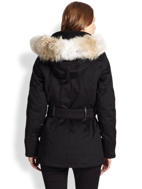 Womens Canada Goose Jacket Fur Hood at Anna Beyers blog