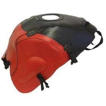 1379A タンクカバー GSX 1300 R ブラック/BLOOD レッド 1個 BAGSTER (バグスター) 【通販モノタロウ】