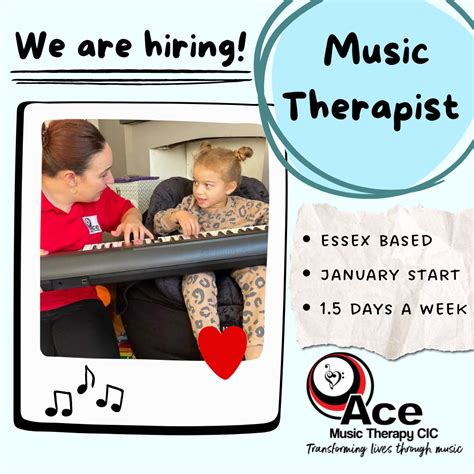 We are Hiring: Music Therapist - Ace Music Therapy
