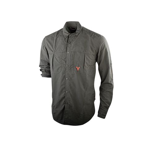 Wildebeest Quick Dry Shirts - Olive - Wildfly shop