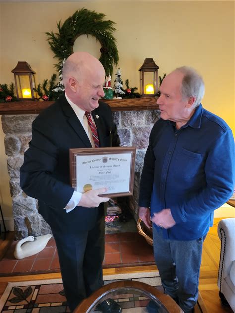 Former Freeholder Gene Feyl Honored for Service to Morris County ...