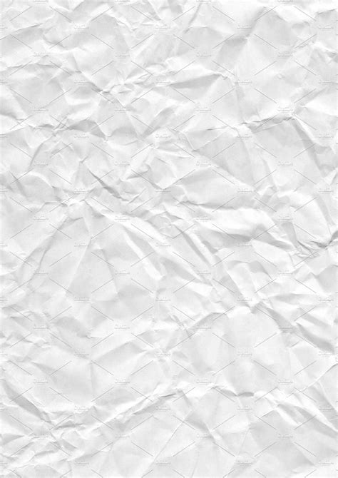 Crumpled Paper Texture Background