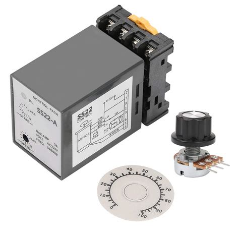 Motor Speed Controller, AC 220V 5A 50/60Hz 90/1700RPM Separate Type ...