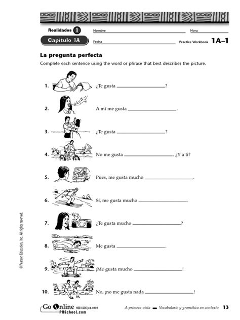 Pro Spanish Level 1 Lesson 5 的图像结果