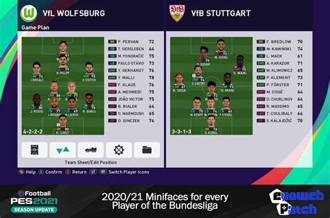 Скачать PES 2021 "Обновлённый Опшин DLC 3.0 для Evoweb Patch" - Команды