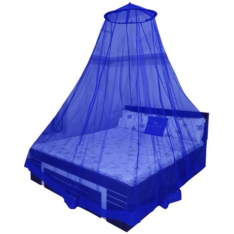 Neruti Enterprise Round Mosquito Net for Double Bed King-Size Hanging ...