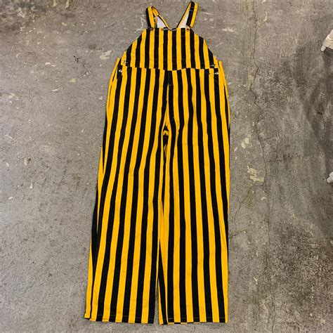 old GAME BIBS stripe overall | What’z up