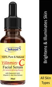 tekzon Vitamin C Serum for Skin Brightening, UV Damage & Glow (Stable ...