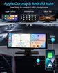 Cason Upgraded Carplay/Car Android System Touch Screen 10-Inch Android ...