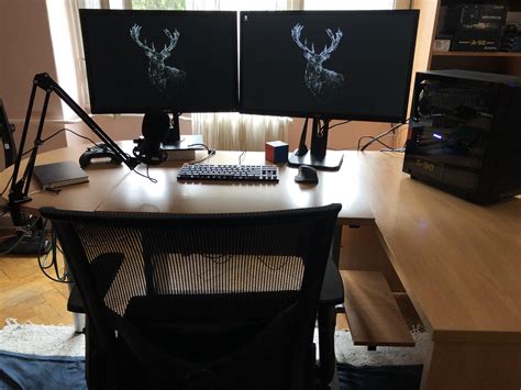 Image result for Developer Desk Setup
