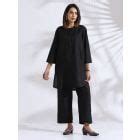 Light Pink Cotton Blend Co-ord Set - Set of 2