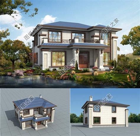 新中式别墅设计，美观实用两不误，追赶潮流第一线_盖房知识_图纸之家